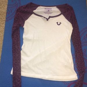 True Religion baseball tee